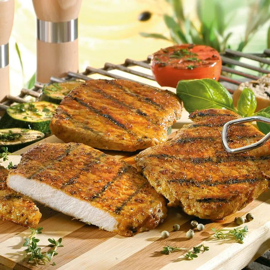 Schweinepfeffersteaks, mariniert