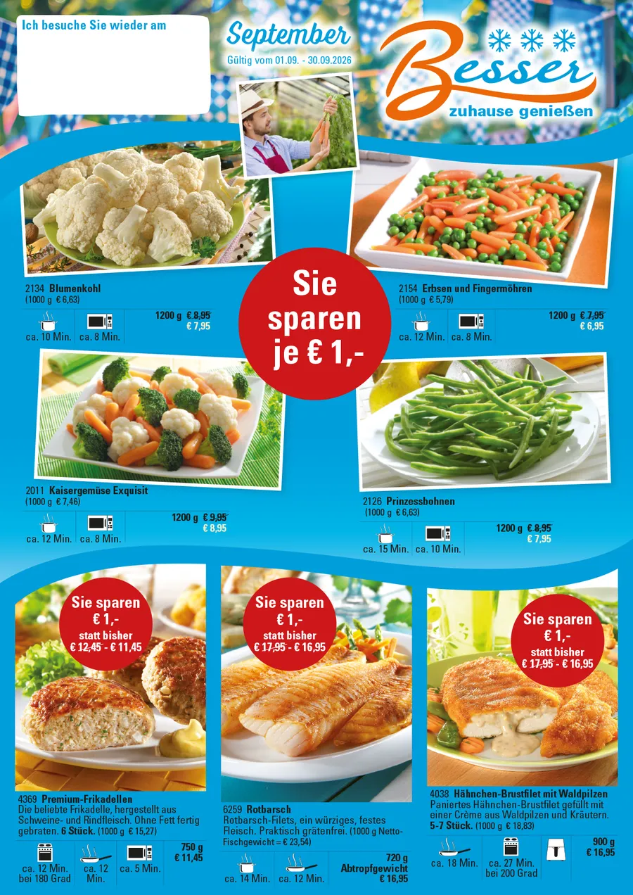 Cover vom aktuellen Flyer
