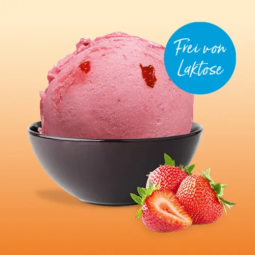 Abbildung Eiskremliebe Erdbeer Sorbet