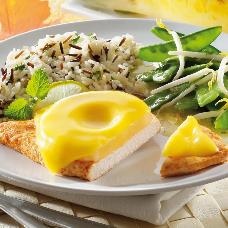 Hähnchenfilet Hawaii