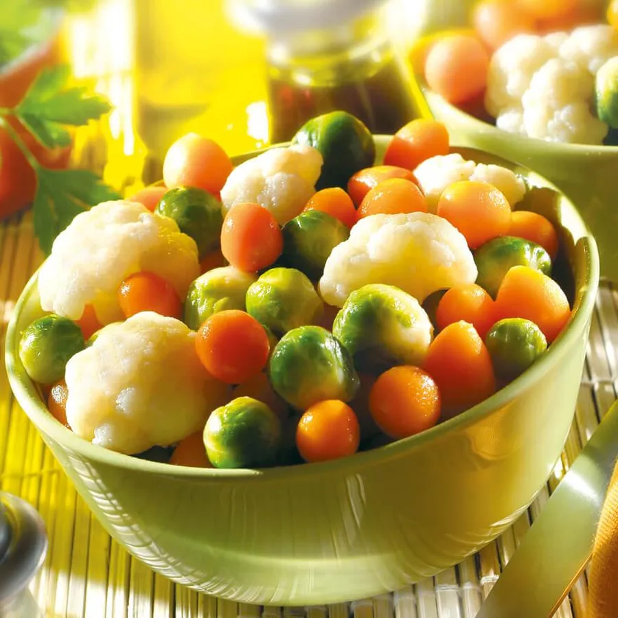 Gemüse Tricolore
